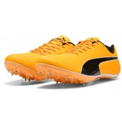 Buty sportowe Puma EvoSpeed Sprint 14.5. Brązowe buty do biegania Puma, bez wzorów, bez zapięcia, do biegania. Za 380.50 zł.