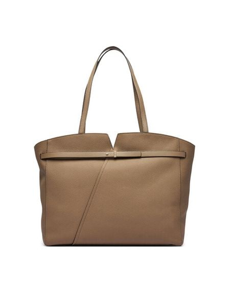 BOSS Torebka 50563229 Brązowy. Brązowe shopper bag Boss, bez wzorów, ze skóry, bez dodatków. Za 1,849.00 zł.
