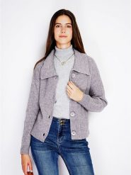 William de Faye Kardigan w kolorze jasnoszarym rozmiar: 36. Szare swetry William de Faye, bez wzorów, z kaszmiru, klasyczne, bez ramiączek. Za 139.20 zł.