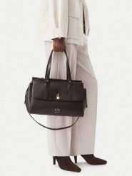 Armani Exchange Torebka XW003020 AF28605 U6032 Brązowy ciemny. Brązowe torebki klasyczne Armani Exchange, bez wzorów, ze skóry, bez dodatków. Za 779.99 zł.