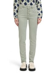CARTOON Dżinsy - Slim fit - w kolorze khaki rozmiar: 42. Brązowe jeansy Cartoon, bez wzorów, klasyczne, z podwyższonym stanem. Za 132.98 zł.