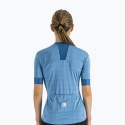 Koszulka rowerowa damska Sportful Kelly. Niebieskie t-shirty sportowe SPORTFUL, xl, bez wzorów, z elastanu, bez ramiączek, rowerowe. Za 137.00 zł.