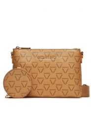Valentino Torebka Lady Re VBS8GT17 Brązowy. Brązowe listonoszki Valentino, bez wzorów, ze skóry, bez dodatków. Za 299.99 zł.