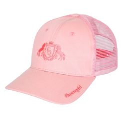 Czapka baseballowa jeździecka damska EQUESTRIAN QUEEN Juliana 26SS. Czerwone czapki z daszkiem EQUESTRIAN QUEEN, bez wzorów, z bawełny, eleganckie. Za 88.99 zł.