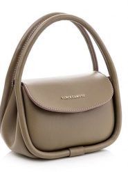 Vince Camuto Torebka "Como" w kolorze szarobrązowym - 19 x 15 x 9 cm rozmiar: onesize. Brązowe torebki klasyczne Vince Camuto, bez wzorów, z materiału, przez ramię, bez dodatków. Za 131.45 zł.