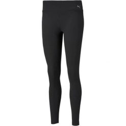 Legginsy treningowe damskie Puma Performance Full Tight. Czarne legginsy Puma, bez wzorów, z bawełny, sportowe, długie. Za 179.95 zł.