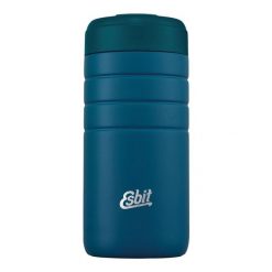 Kubek termiczny Esbit Majoris Thermo Mug Flip Top 450ml - polar blue. Zielone bluzy z polaru ESBIT, bez wzorów, z polaru, trekkingowe. Za 99.99 zł.