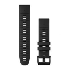 Silikonowy pasek do zegarka Garmin QuickFit. Czarne zegarki Garmin. Za 259.00 zł.