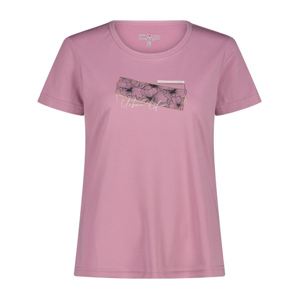 Koszulka damska CMP. Czerwone t-shirty sportowe CMP, xs, bez wzorów, z materiału, bez ramiączek, trekkingowe. Za 135.00 zł.
