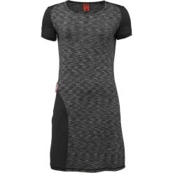 Sukienka damska LOAP Mapsa Szaro-Czarna, S. Czarne sukienki ZONE PERFECT, s, bez wzorów, sportowe, bez kołnierzyka, bez ramiączek, sportowe. Za 165.99 zł.