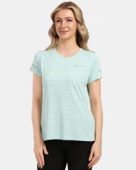 Damska koszulka funkcyjna Kilpi MALI-W. Zielone t-shirty sportowe Kilpi, s, bez wzorów, bez ramiączek, do biegania. Za 163.85 zł.