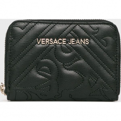 Versace Jeans - Portfel. Czarne portfele Versace Jeans, z jeansu. Za 339.90 zł.