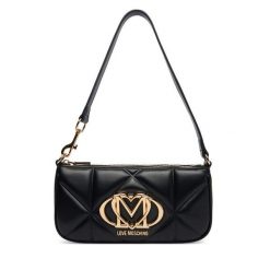 Torebka LOVE MOSCHINO. Czarne torebki klasyczne Love Moschino, bez wzorów, klasyczne, bez dodatków. Za 839.99 zł.