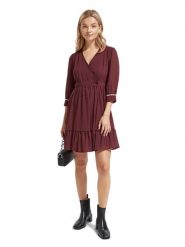 Scotch & Soda Sukienka w kolorze bordowym rozmiar: 42. Czerwone sukienki Scotch & Soda, bez wzorów, bez kołnierzyka, bez ramiączek, mini. Za 126.75 zł.