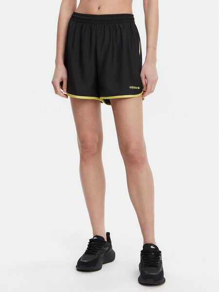 Adidas Szorty sportowe Linear Logo Sprinter JD2727 Czarny Loose Fit. Czarne szorty sportowe adidas, bez wzorów, z syntetyku. Za 109.99 zł.