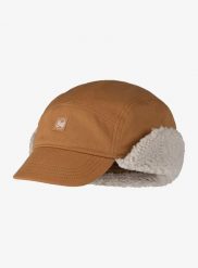 Czapka zimowa unisex Buff Fall Line Cap. Brązowe czapki z daszkiem Buff, bez wzorów, z bawełny. Za 219.90 zł.