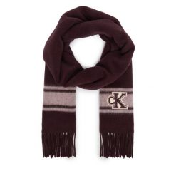 Szalik Calvin Klein. Czerwone szaliki i kominy Calvin Klein, bez wzorów. Za 329.99 zł.