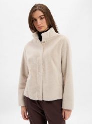 Marie Lund kurtka ze sztucznego futra Kobiety biały, 46. Białe kurtki Marie Lund, bez wzorów, eleganckie, bez kaptura. Za 329.95 zł.
