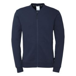 Kurtka z dresu Uhlsport ID College. Czarne kurtki Uhlsport, bez wzorów, z dresówki, eleganckie, bez kaptura. Za 276.20 zł.