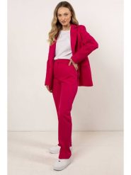 Awama Spodnie w kolorze różowym rozmiar: M. Różowe spodnie materiałowe Awama, bez wzorów, z materiału. Za 159.99 zł.