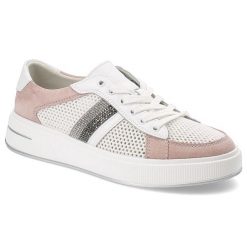 Różowe Sneakersy S.Barski Sportowe Obuwie Damskie. Czerwone buty sportowe lifestyle S.BARSKI, na wiosnę, bez wzorów, z materiału, bez zapięcia. Za 197.99 zł.