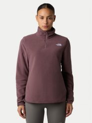 The North Face Polar Glacier NF0A8D2J Fioletowy Regular Fit. Fioletowe bluzy z polaru The North Face, m, bez wzorów, z polaru. Za 279.99 zł.