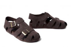 Artiker Relaks 58C0551 coffee, sandały damskie. Brązowe sandały Artiker Relaks, bez wzorów, ze skóry, bez obcasa, na płaskiej podeszwie, bez zapięcia. Za 239.90 zł.
