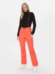 4F Spodnie narciarskie 4FAW23TFTRF419 Koralowy Regular Fit. Pomarańczowe spodnie narciarskie 4f, bez wzorów, z syntetyku, narciarskie. Za 399.99 zł.