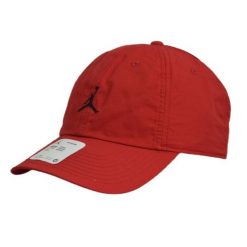 Czapka z daszkiem Air Jordan Heritage86 Unisex Strapback Czerwona - DC3673-687. Czerwone czapki z daszkiem Jordan, bez wzorów, sportowe. W wyprzedaży za 89.00 zł.