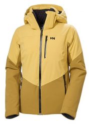Helly Hansen Kurtka narciarska "Alphelia" w kolorze żółtym rozmiar: M. Żółte kurtki narciarskie Helly Hansen, m, bez wzorów, z materiału, bez kaptura, narciarskie. Za 719.66 zł.