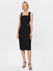Ted Baker Sukienka koktajlowa Josiaa 268574 Czarny Slim Fit. Czarne sukienki Ted Baker, bez wzorów, z syntetyku, wizytowe, bez kołnierzyka, bez ramiączek. Za 779.99 zł.