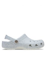 Crocs Klapki Crocsclassic Tweed Clog 210403 Szary. Szare klapki Crocs, bez wzorów, z tworzywa sztucznego, bez obcasa, bez zapięcia. Za 259.99 zł.