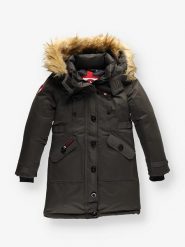 CANADA weather gear Parka w kolorze khaki rozmiar: 158/164. Brązowe płaszcze CANADA weather gear, bez wzorów, bez kaptura. Za 228.92 zł.