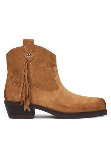 Liu Jo Botki Roxy 04 SA6079 PX002 Brązowy. Brązowe botki Liu Jo, bez wzorów, ze skóry, bez obcasa, na słupku, bez zapięcia. Za 671.99 zł.