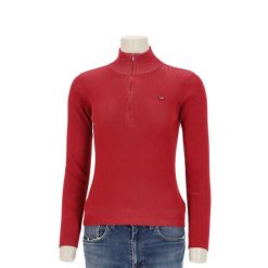 Second life - Polo Ralph Lauren sweter damski RL Flag - Stan bardzo dobry. Czerwone swetry Ralph Lauren, l, bez wzorów, z jeansu, eleganckie, bez ramiączek. Za 149.06 zł.