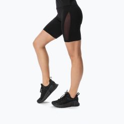 Spodenki treningowe damskie Cardio Bunny Biker. Czarne szorty sportowe Cardio Bunny, bez wzorów, z elastanu, na fitness i siłownię. Za 149.99 zł.