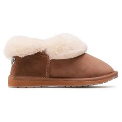 Śniegowce EMU Australia. Brązowe śniegowce Emu Australia, bez wzorów, bez zapięcia. Za 529.99 zł.