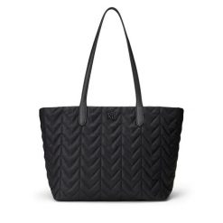 Torebka LAUREN RALPH LAUREN. Czarne shopper bag Lauren Ralph Lauren, bez wzorów, bez dodatków. Za 1,299.00 zł.