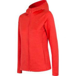 Bluza damska BLD303 - czerwony melanż. Bluzy z polaru 4f. W wyprzedaży za 69.99 zł.
