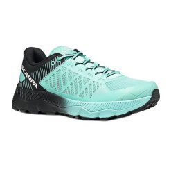 Buty do biegania damskie SCARPA Spin Ultra. Czarne buty do biegania Scarpa, bez wzorów, bez zapięcia, do biegania. Za 429.99 zł.