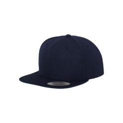 Czapka typu snapback Flexfit Classic (x3). Niebieskie czapki z daszkiem FLEXFIT, bez wzorów. Za 218.50 zł.