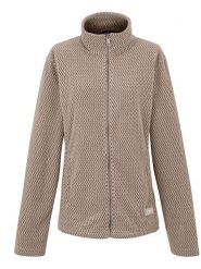 Regatta Kurtka polarowa "Heidy" w kolorze beżowym rozmiar: 40. Brązowe kurtki Regatta, bez wzorów, z polaru, bez kaptura. Za 101.23 zł.