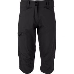 Damskie spodnie 3/4 Whistler Shannie. Czarne spodnie dresowe WHISTLER, bez wzorów. W wyprzedaży za 295.50 zł.