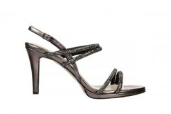 Sandały Bayla-187 587-1729 Platinum 187099, Czarny, Skóra ekologiczna - 37. Czarne sandały Bayla, bez wzorów, z lakierowanej skóry, bez obcasa, bez zapięcia. W wyprzedaży za 152.10 zł.