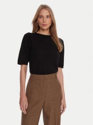 Kontatto Sweter 3M0804C Czarny Regular Fit. Czarne swetry Kontatto, m, bez wzorów, z syntetyku, bez ramiączek. Za 249.99 zł.