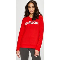 Adidas Performance - Bluza. Czerwone bluzy adidas Performance, s, bez wzorów, z bawełny, bez kaptura. W wyprzedaży za 139.90 zł.