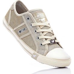 Tenisówki Mustang bonprix szampan. Buty sportowe lifestyle marki bonprix. Za 139.99 zł.