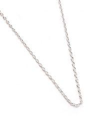 Pandora Srebrny naszyjnik - dł. 50 cm rozmiar: 50. Szare naszyjniki Pandora, z materiału, srebrne. Za 146.28 zł.