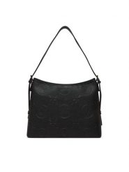 Valentino Torebka Samba Re VBS8ZG07 Czarny. Czarne torebki klasyczne Valentino, bez wzorów, ze skóry, bez dodatków. Za 289.99 zł.