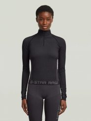 G-Star Koszulka funkcyjna w kolorze czarno-antracytowym rozmiar: S. Czarne t-shirty sportowe G-Star, s, bez wzorów, z materiału, bez ramiączek, outdoorowe. Za 140.45 zł.